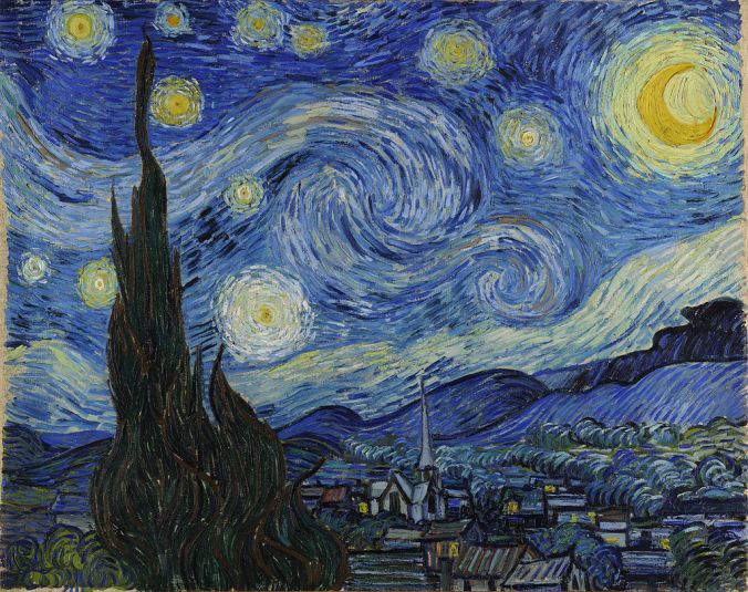 Starry Night, by Vincent van Gogh
